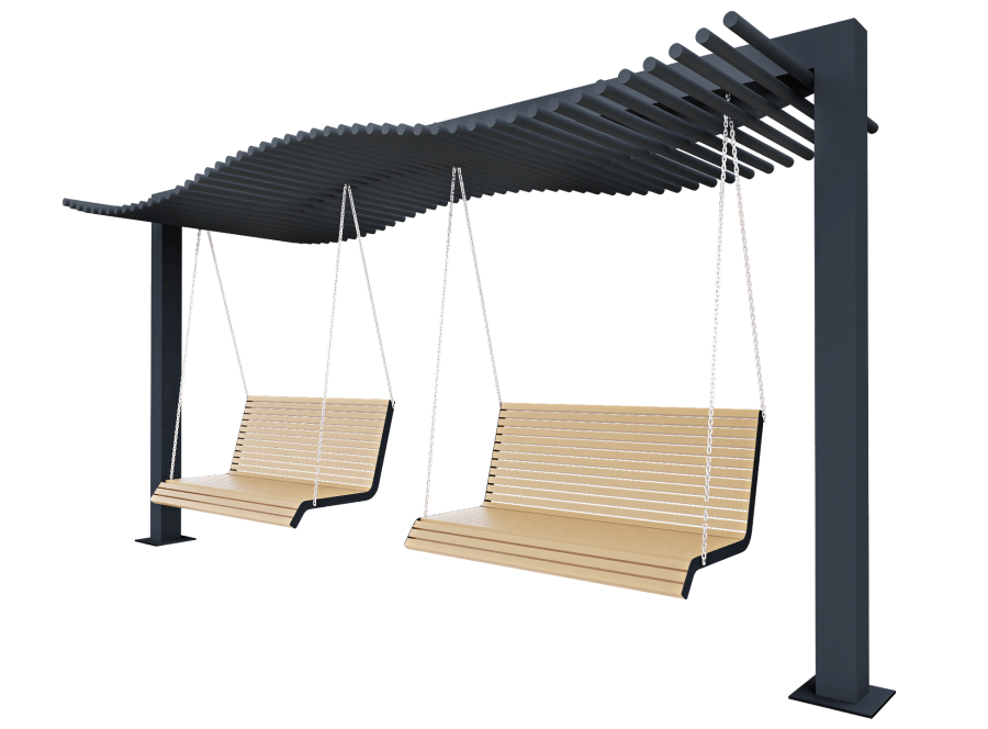 Качели парковые D-МАФ КОМПАНИЯ