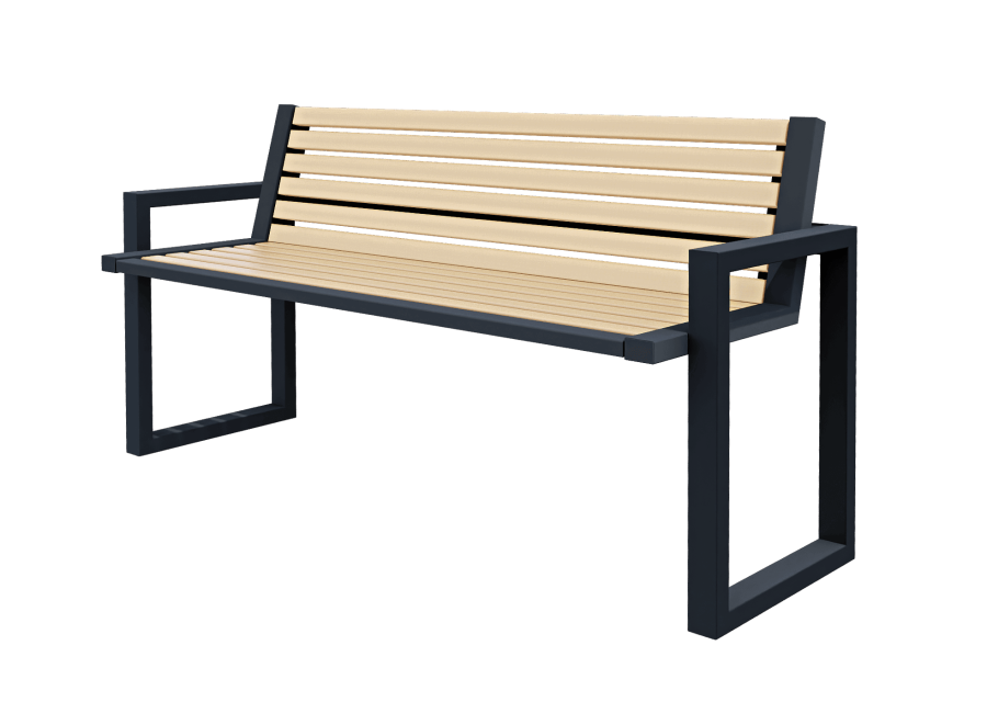 Скамейка парковая D-МАФ ПАУЗА