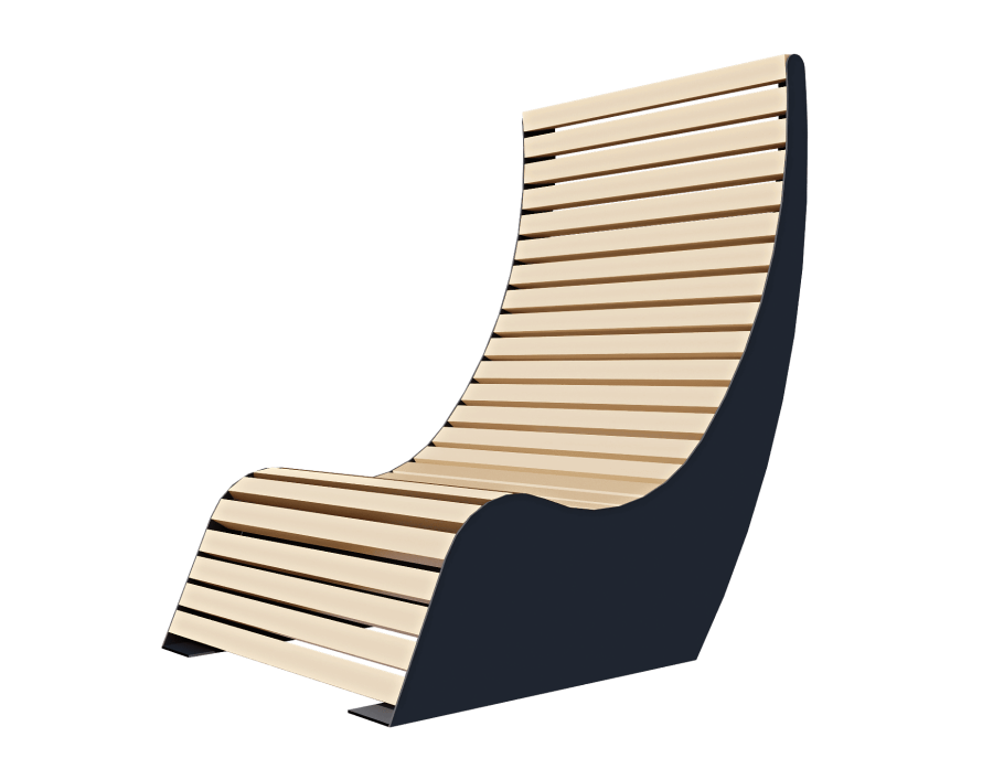 Шезлонг парковый D-МАФ РЕЛАКС