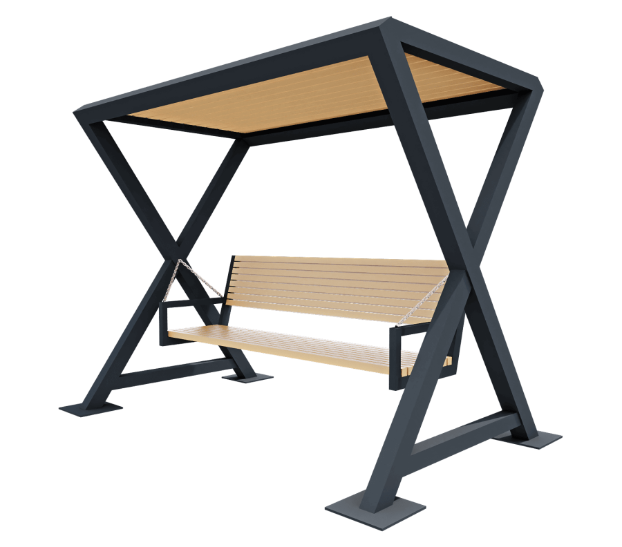 Качели парковые D-МАФ СИНЕРГИЯ