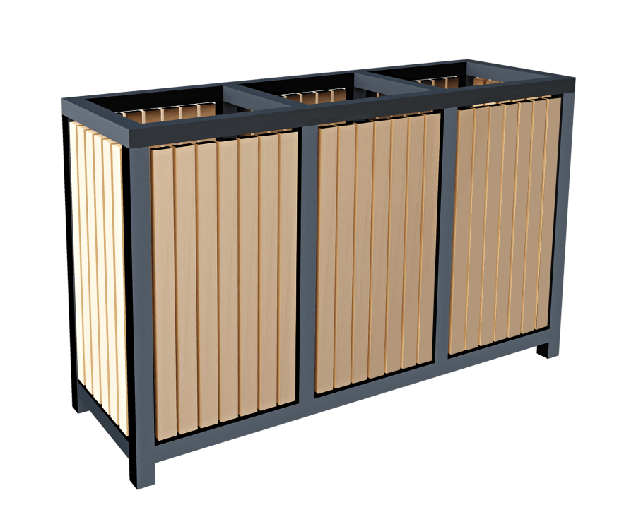 Урна парковая D-МАФ ТРИО