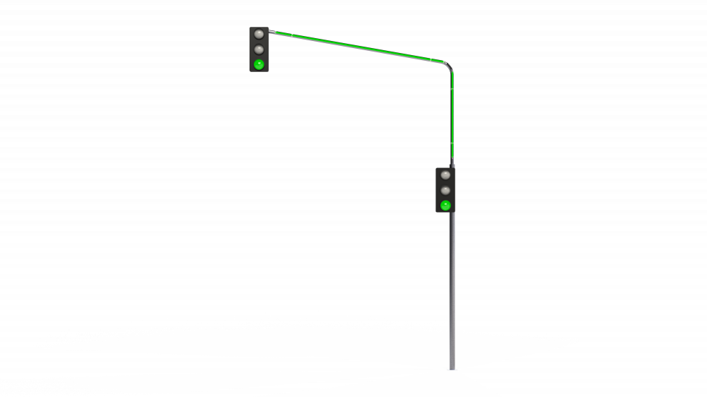 D-ARCHILINE TUBE TRAFFIC LIGHT