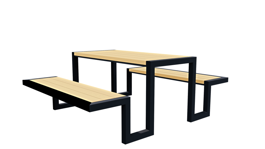 Стол с лавками парковый D-МАФ ТРИУМФ