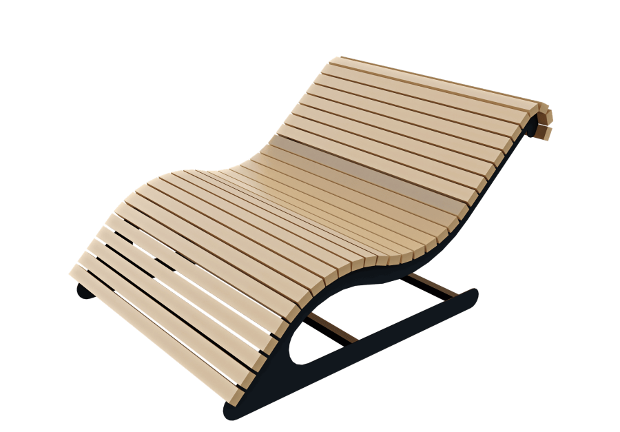 Шезлонг парковый D-МАФ КОМФОРТ