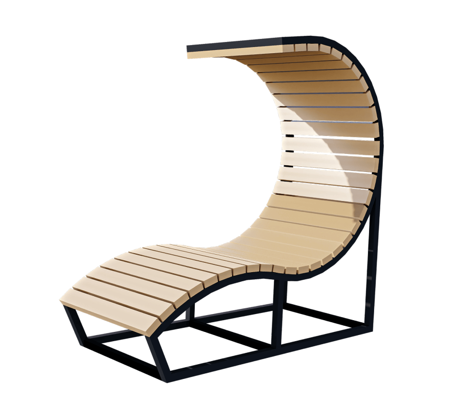 Шезлонг парковый D-МАФ МЕЧТА