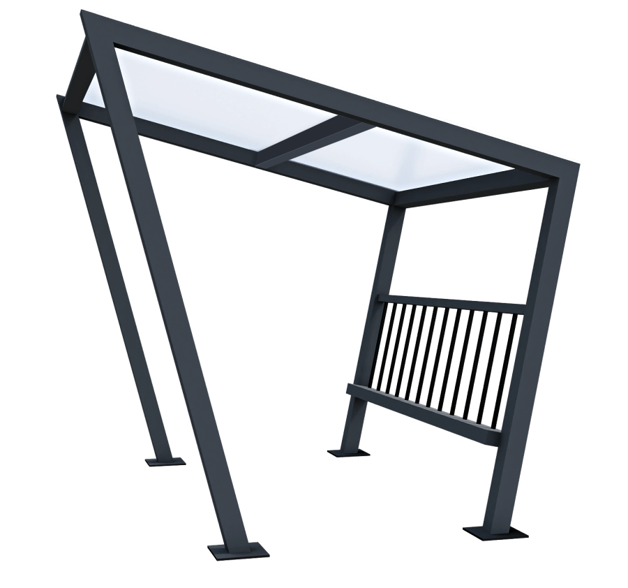 Велопарковка с навесом D-МАФ АРКАДА