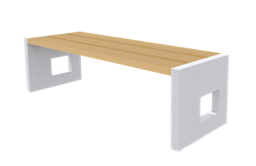 Лавочка парковая D-МАФ ОСТРОВ