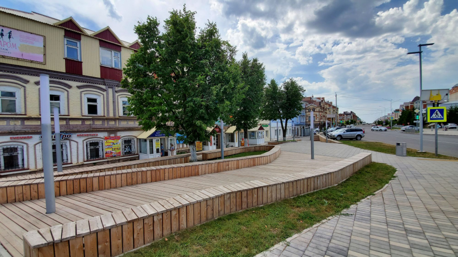 Советская площадь г. Арск