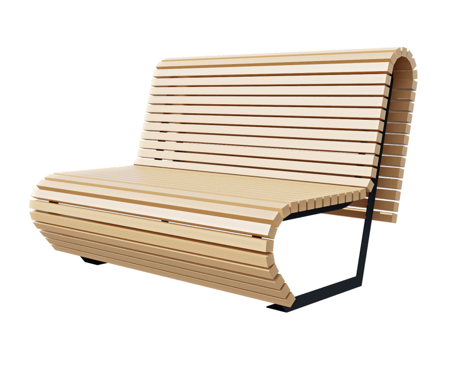 Скамейка парковая D-МАФ ЭЛЕГИЯ