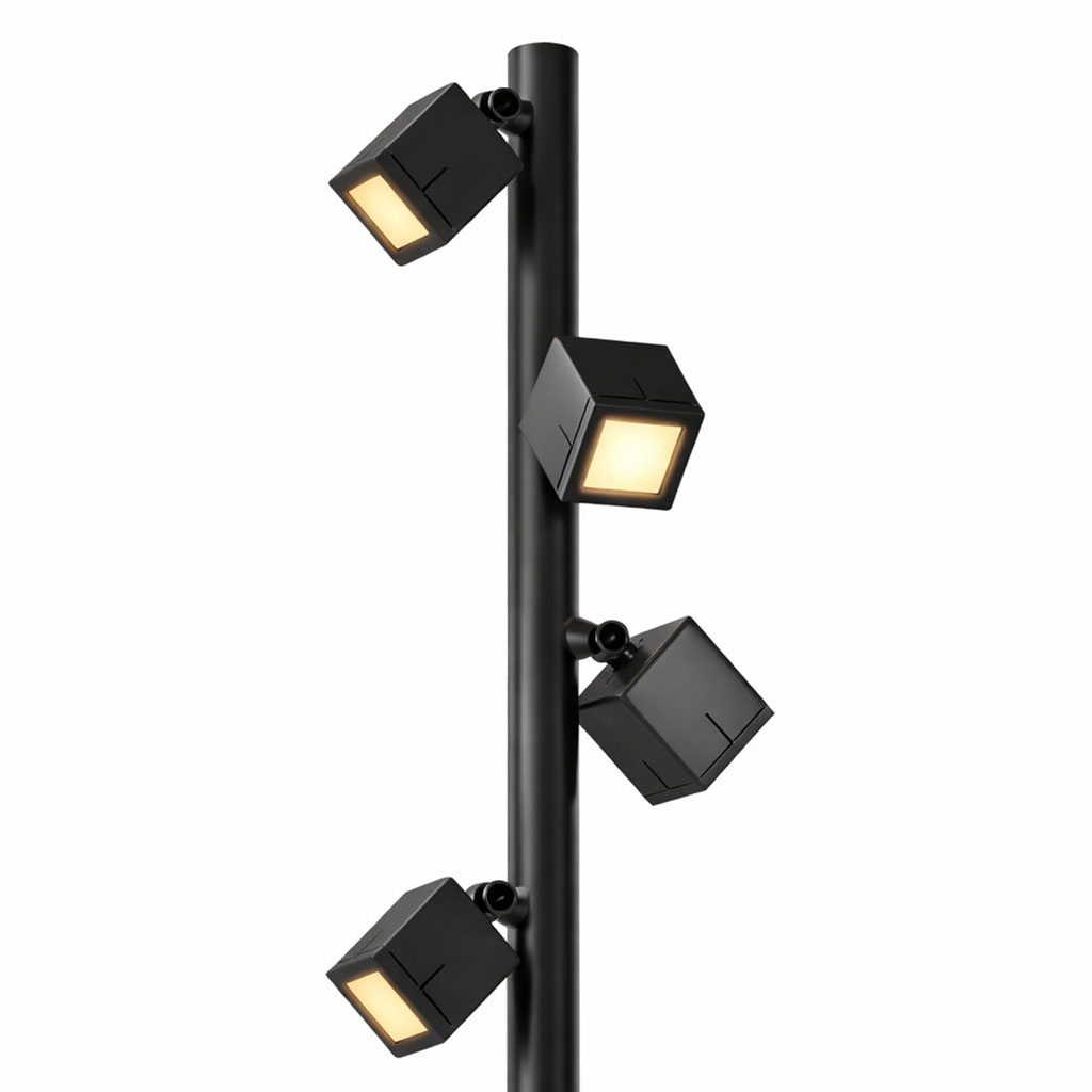 Д-Парк Модерн Куб Х4 (Modern Cube X4) - 30х4 Вт, 5000/650 мм, 5000К