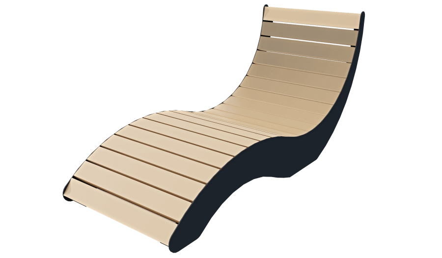 Шезлонг парковый D-МАФ ПРИВАЛ