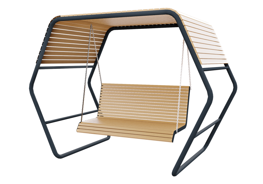 Качели парковые D-МАФ БЕСЕДА